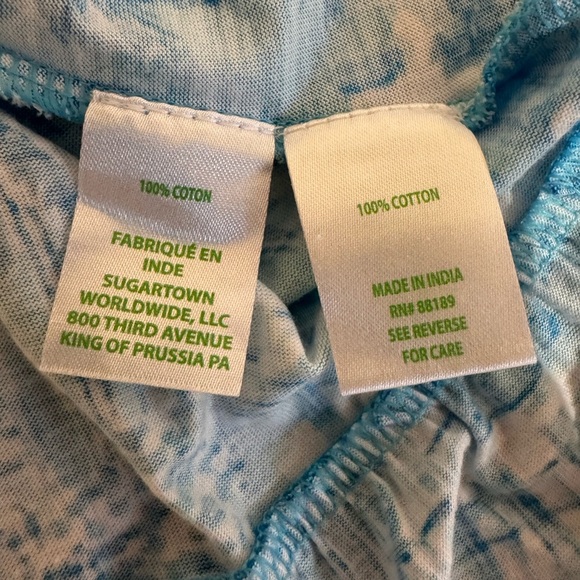 Lilly Pulitzer Lindy Dress Amalfi Blue Sunny State of Mind Size Small EUC - Picture 4 of 14